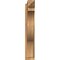 Ekena Millwork Funston Arts & Crafts Rough Sawn Outlooker, Western Red Cedar, 6"W x 24"D x 36"H OUT06X24X36FST03RWR - alternate 4